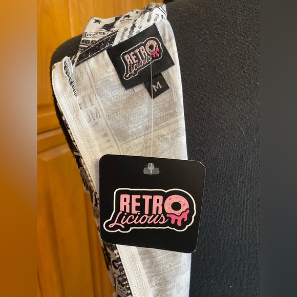 SPOOKY HAUNTED MACABRE DARK SWING PINUP HALLOWEEN RETRO DRESS - Picture 8 of 8